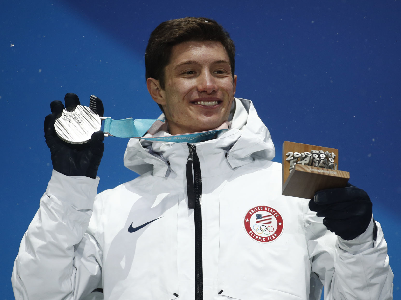 Pyeongchang Olympics Medals Ceremony Freestyle Skiing Men